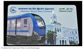 chennai metro smart card|Chennai Metro rail card.